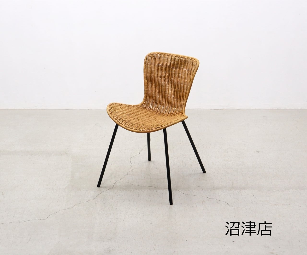 【沼津店】IDEE イデー MAREA マレー ラタン ダイニングチェア 籐 ナチュラル モダン RGT07033