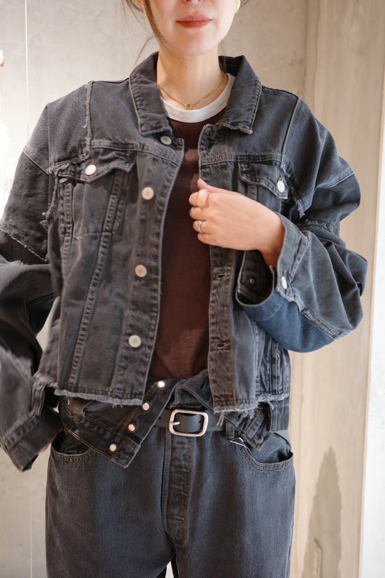mi　QUIITO ／ REMAKE SHORT DENIM PT mi様専用 QUIITO ／ REMAKE SHORT DENIM PT 【公式通販】