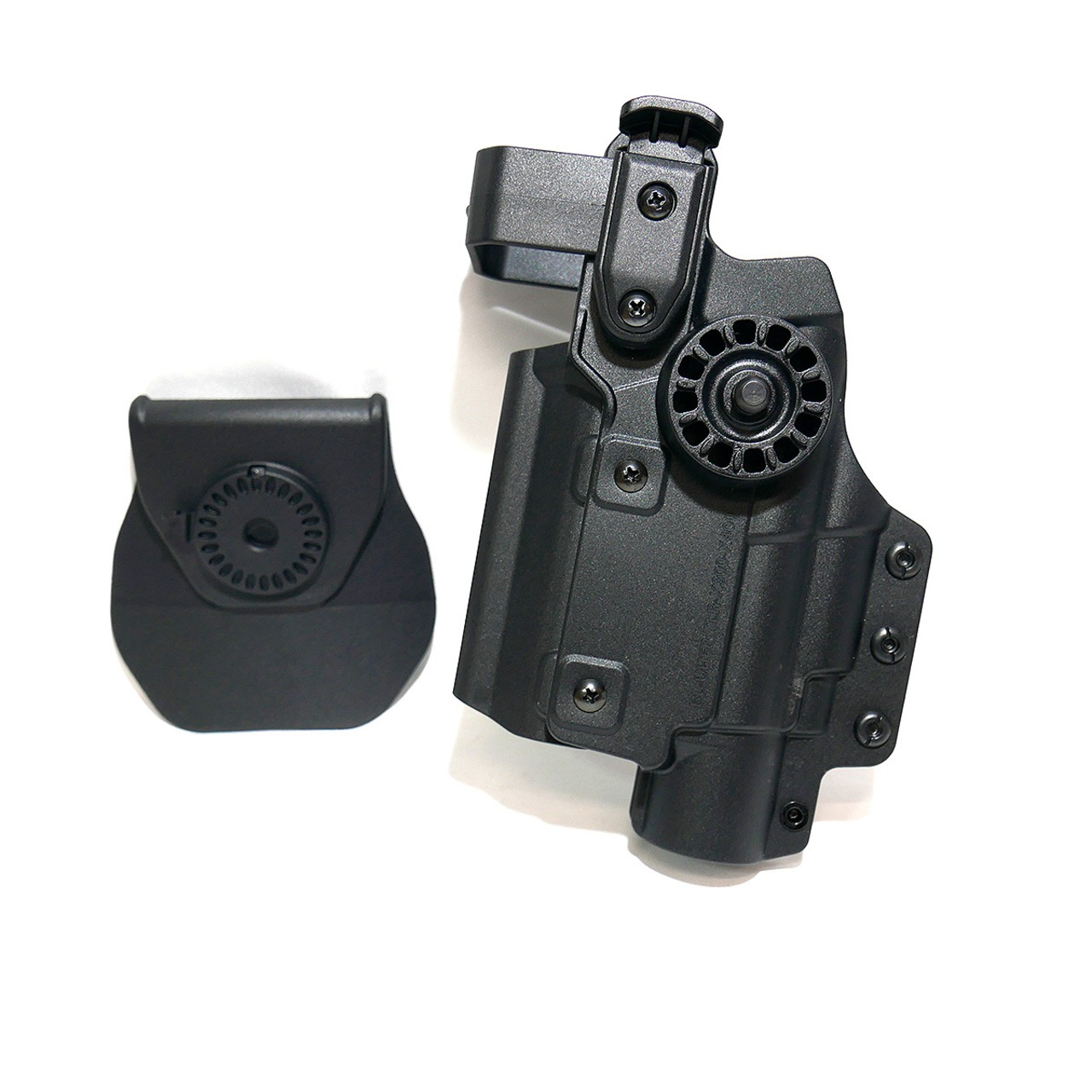 【中古】Laylax マルチフィット ウェポンライトホルスターLUX 右利き用