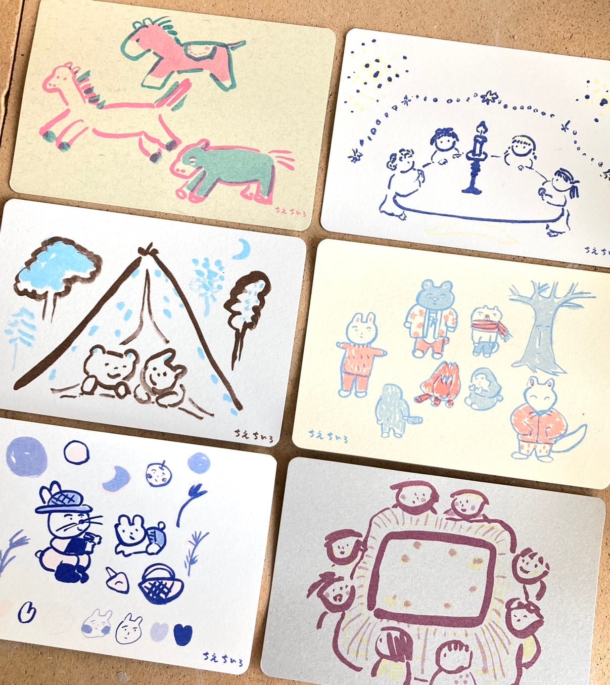 ちひろ商品　24cm＋27cm 赤いギフトBOX（5個） | ちひろ菓子店