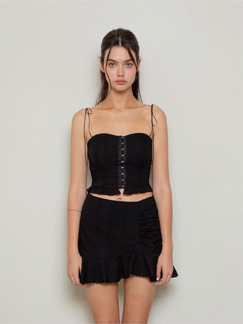 threetimes Athletic slit skirt シズニルック｜