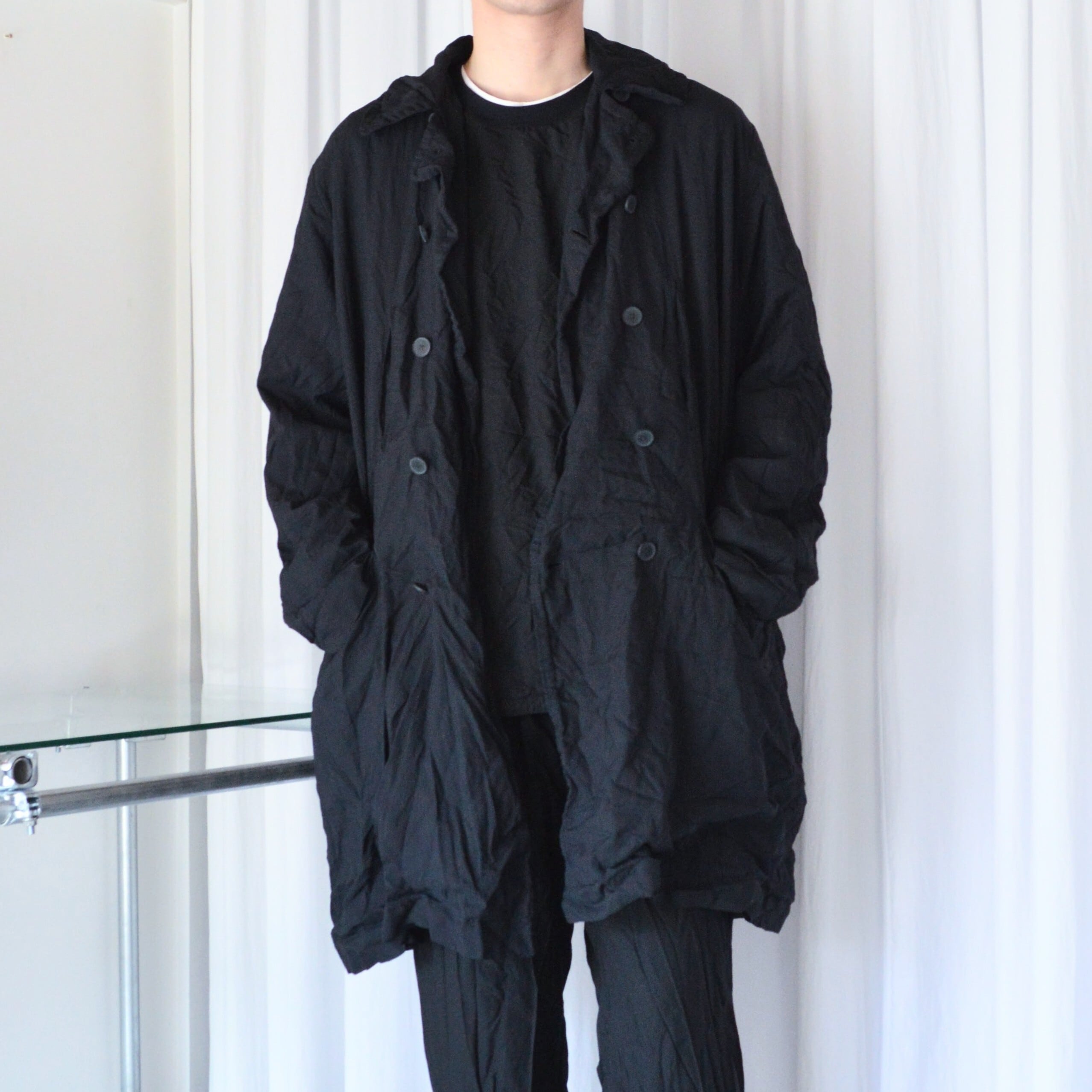 【NEW】DDUD / Polyester Light Taffeta Coat