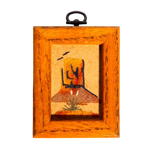 Native American Sand Painting (Frame in)