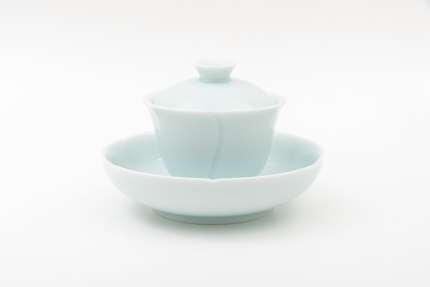中国清時代　新渡青花蓋茶碗2客　身口径約9.5㎝　東Y8-0217☆2F 専用中国清時代新渡青花煎茶碗5客蓋無木箱付 口径約6.5㎝東Y8-0504☆2F
