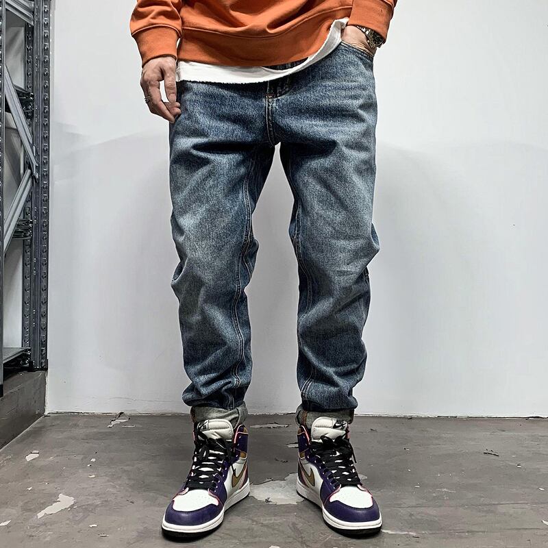 ジーンズ スプリングルーズカジュアルパンツ ストリート 春物 Xu_Tailang99766778129