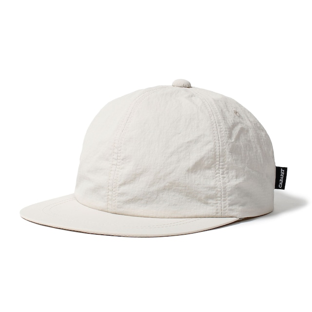 CABARET POVAL / NYLON RIPSTOP 6-PANEL - OFF WHITE