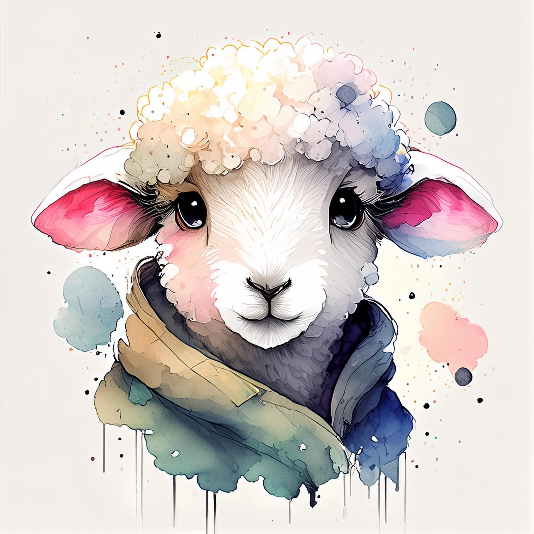 ヒツジ（アイコン用5点セット） | Icon Labo BREEZE