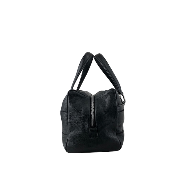 CHANEL シャネル   ハンドバッグ ブラック ロゴ キャビアスキン チョコバー ミニボストンバック vintage ヴィンテージ オールド iez78z