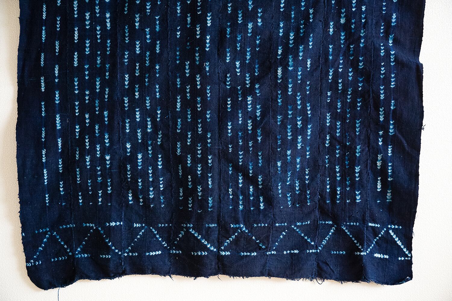 ドゴン族 絞り藍染め Dogon INDIGO tie-dye ec-62 | eats & crafts