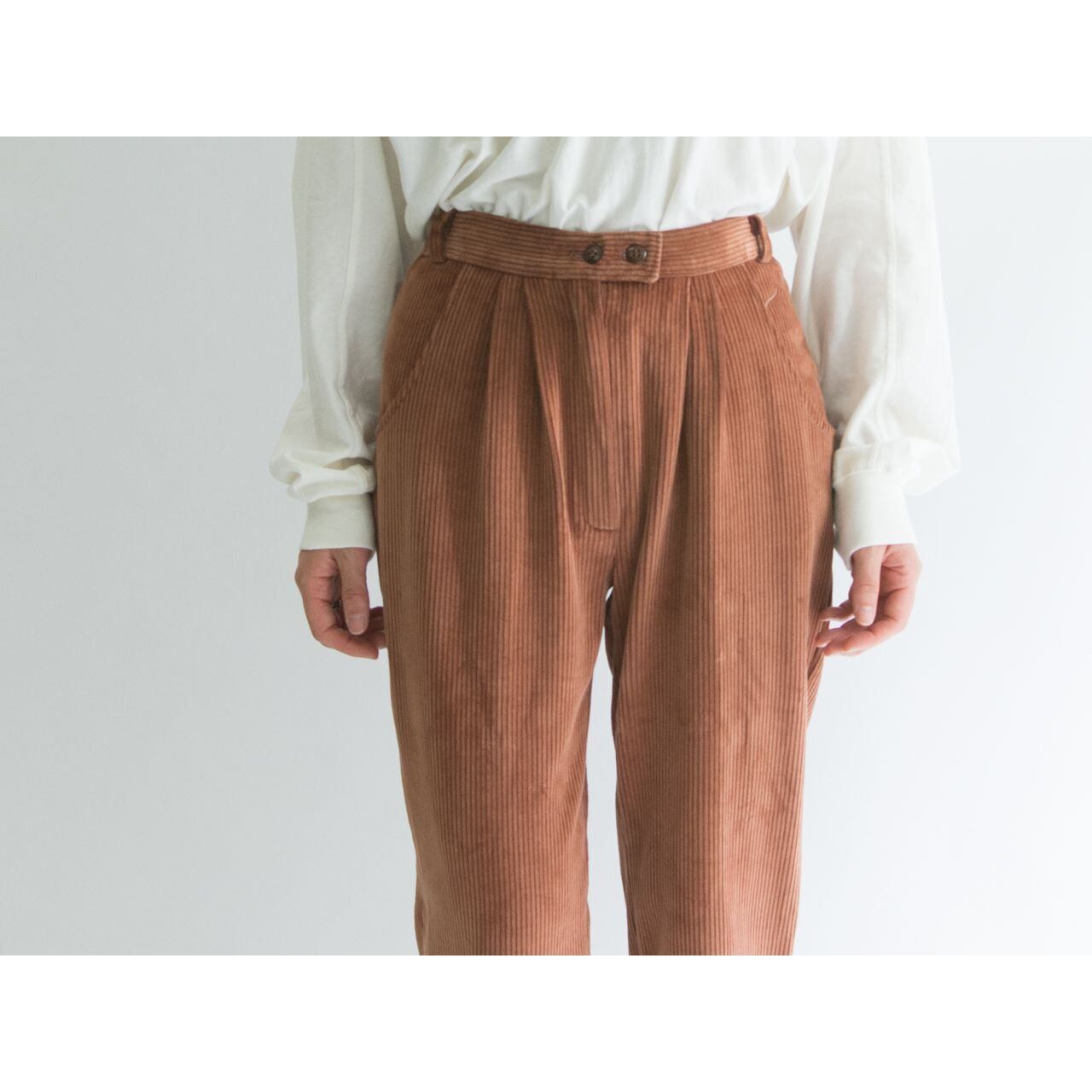 【Dead stock】70's stretch corduroy pants(デッドストック ストレッチコーデュロイパンツ)5c
