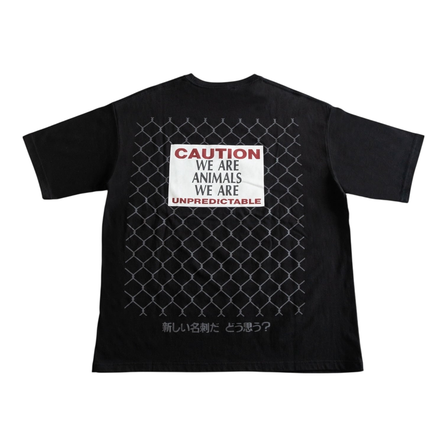 【HOAX PRODUCTS】Yuppie Card Tee (Black)〈国内送料無料〉