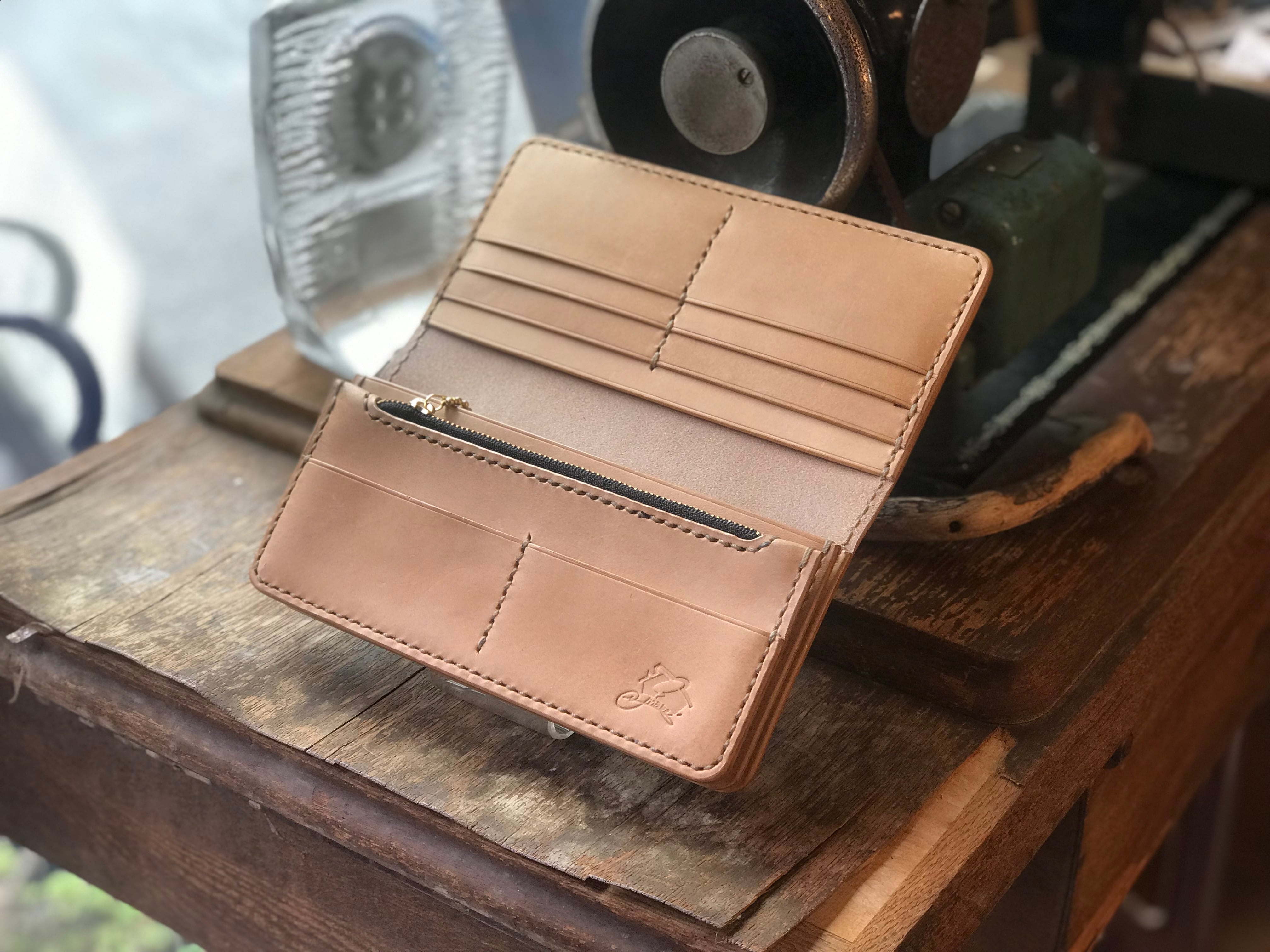 定番ロングウォレット】 | LEATHER WORK MAKE(レザーワークメイク)