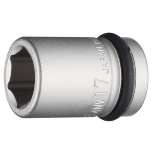 【数量限り】トネ(TONE) インパクト用ソケット 4NV-17 差込角12.7mm(1/2) 二面幅17mm