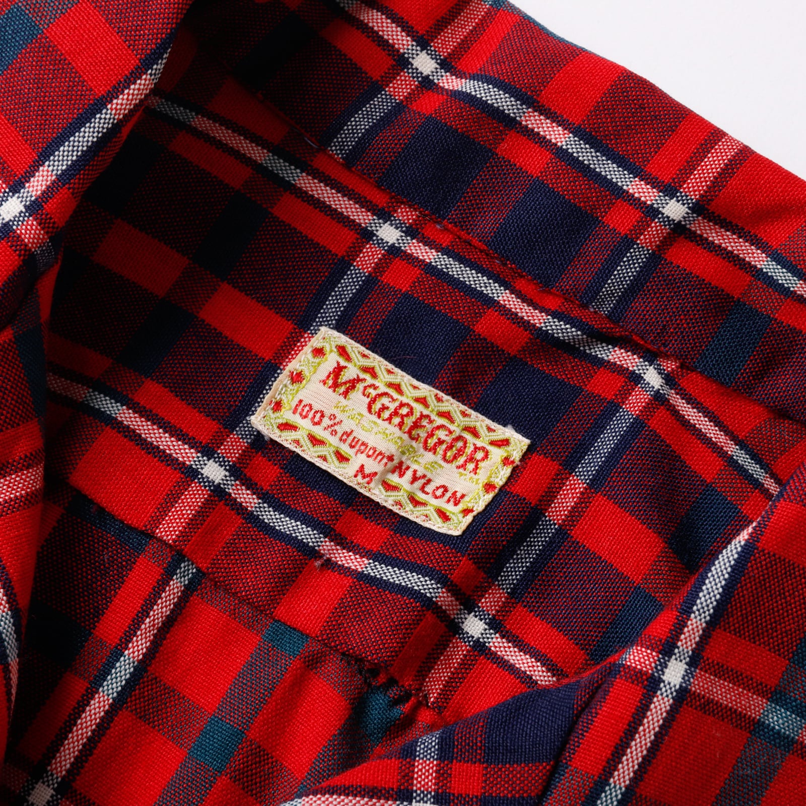 逸品】50s McGREGOR special Vintage Open Collar Shirts big size
