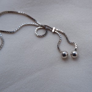 オランダ製 Cherry chain のネックレス (azul-14)