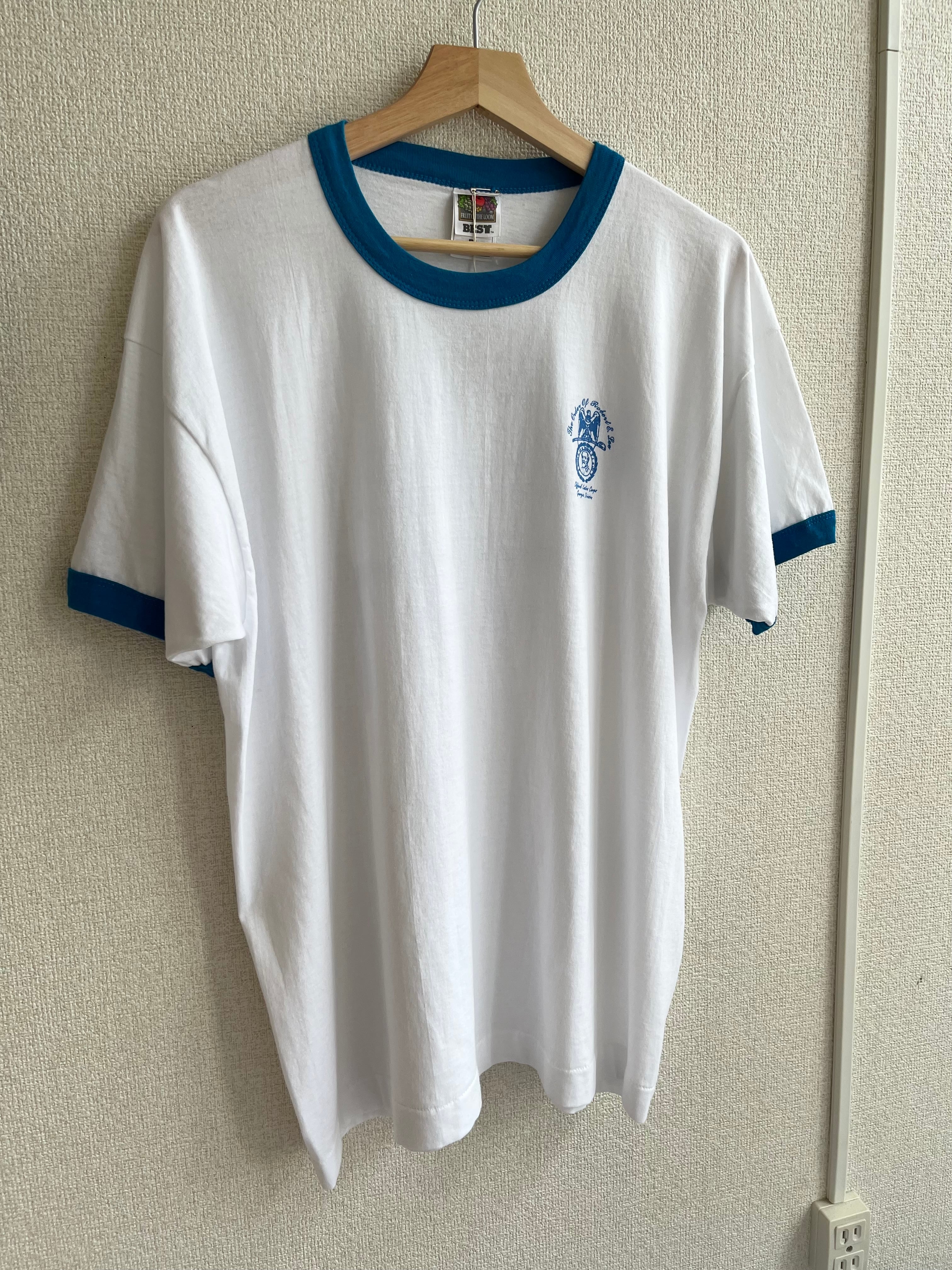 古着 fruit of the loom リンガーT "C.U.T.I.E."