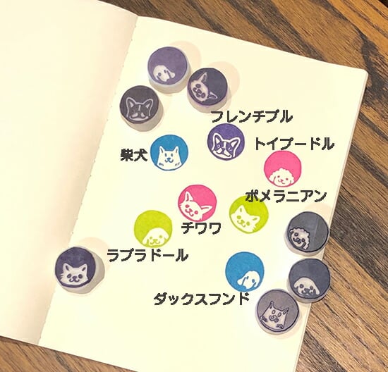 オーダー用パネル♥️ポメラニアン0526 フラットポーチ等ハンドメイド