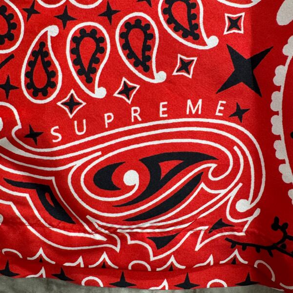 Supreme/シュプリーム【21SS】BANDANA SILK/バンダナ シルク 半袖