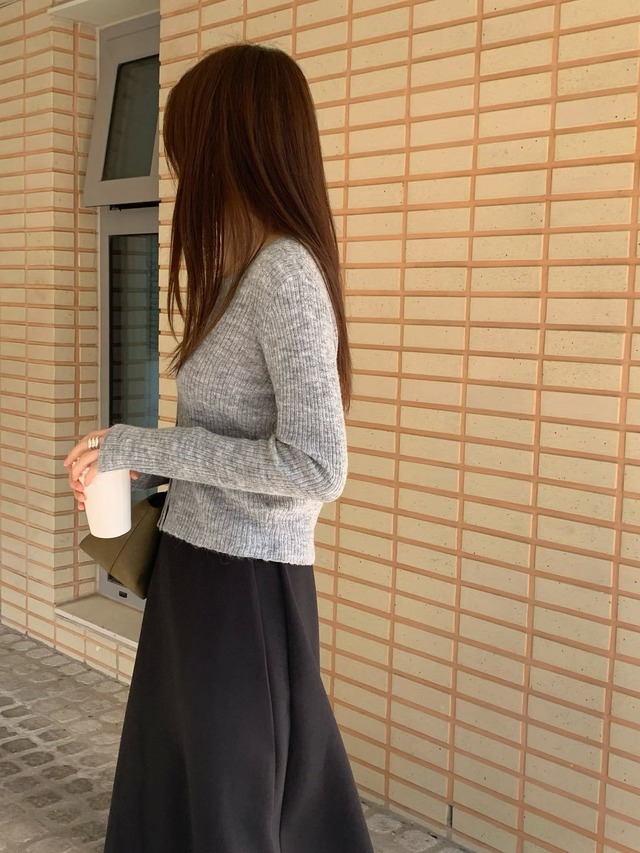 (予約) signature / Page cardigan 4color
