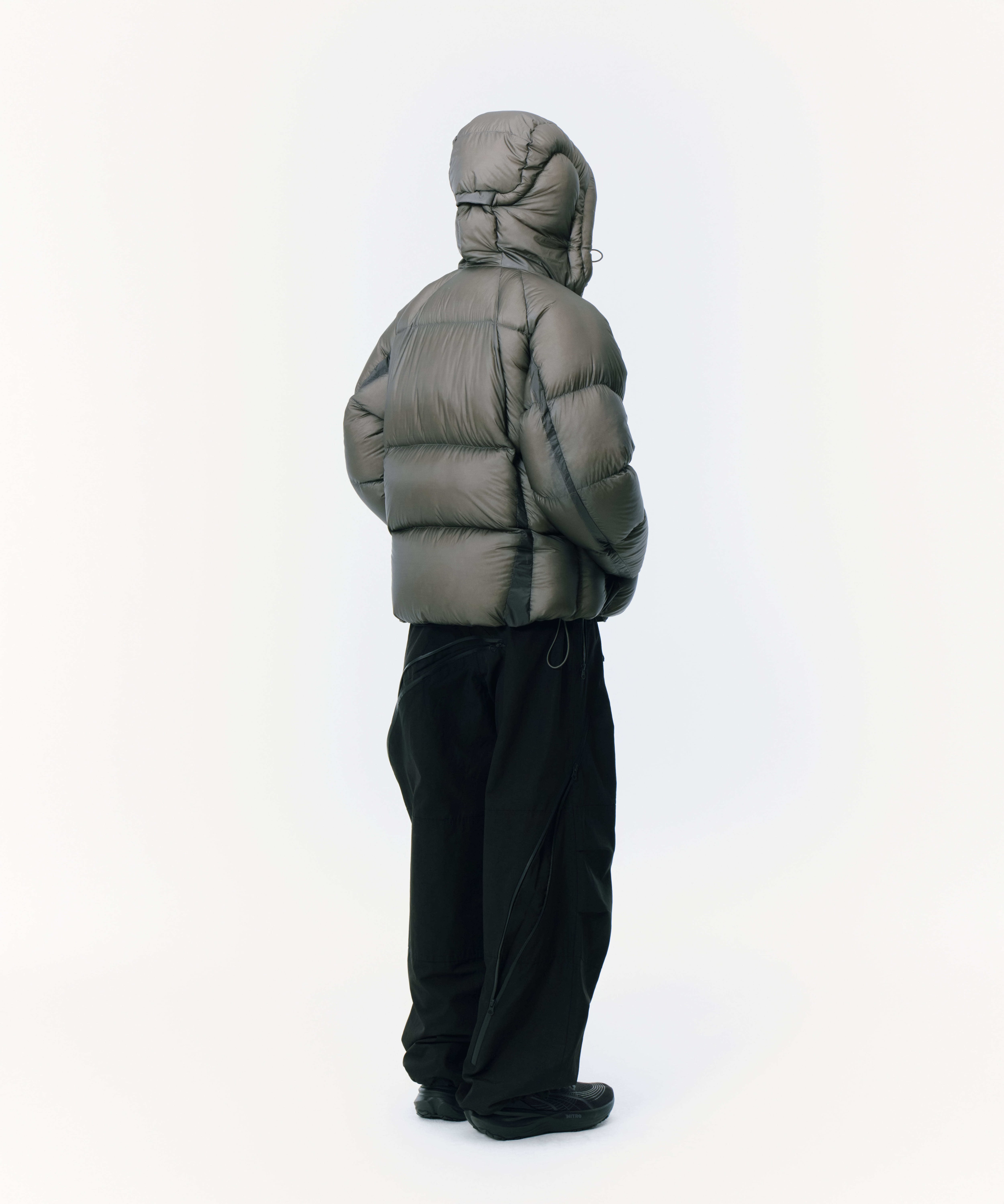 SAN SAN GEAR] SHADE PUFFER JACKET [CHARCOAL] 正規品 韓国ブランド