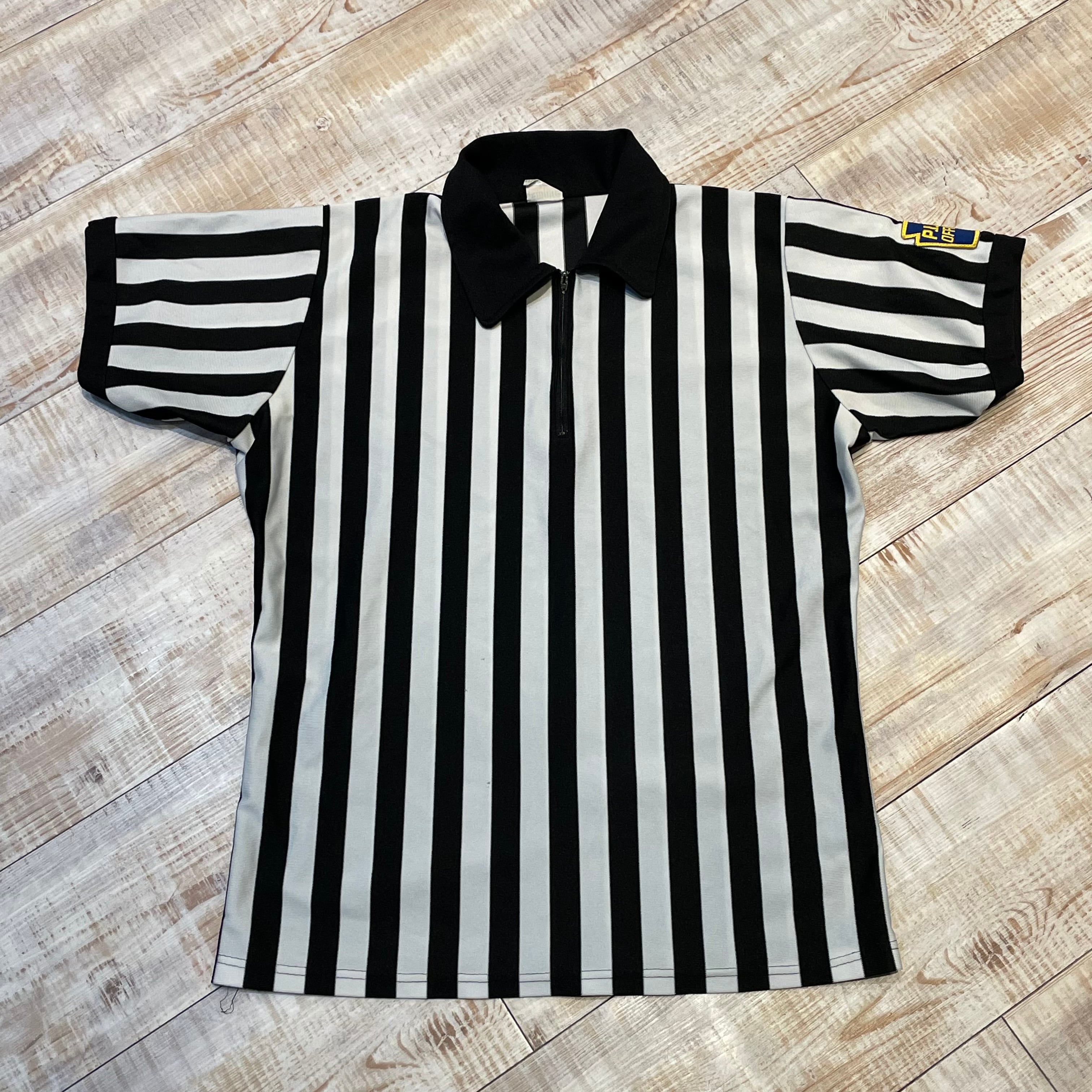 USA製 ~80年代 “L” EMPIRE ハーフZIP S/S レフェリーシャツ 古着 古着屋 高円寺 ビンテージ