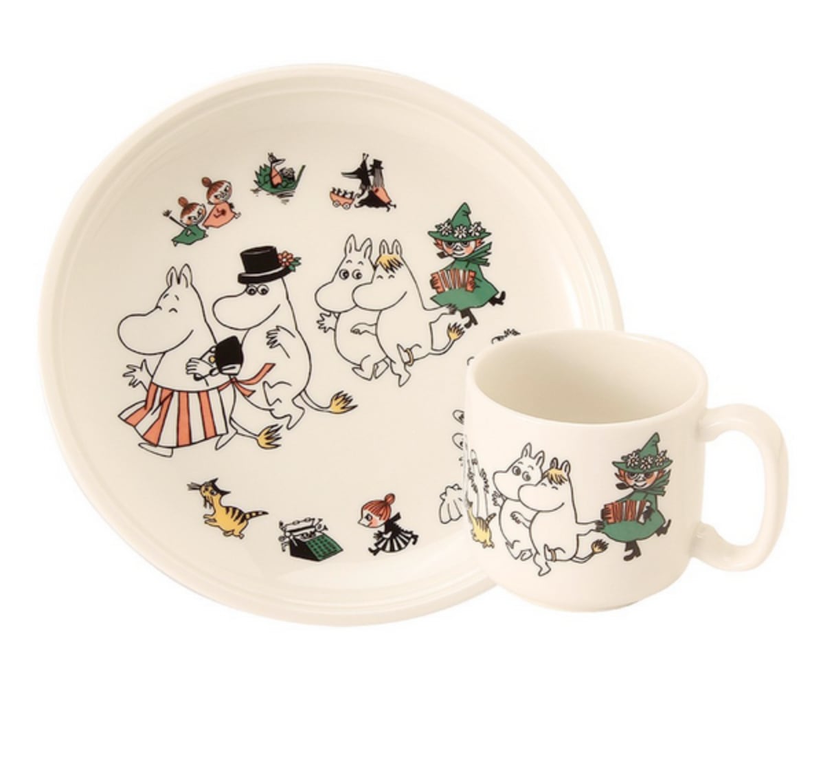 ARABIA アラビア ムーミン ハッピーファミリー ピッチャー 廃盤品 未使用