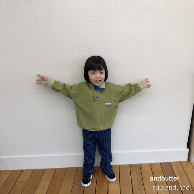 取寄:ANDBUTTER メタルリブアノラック/Jr※送料無料