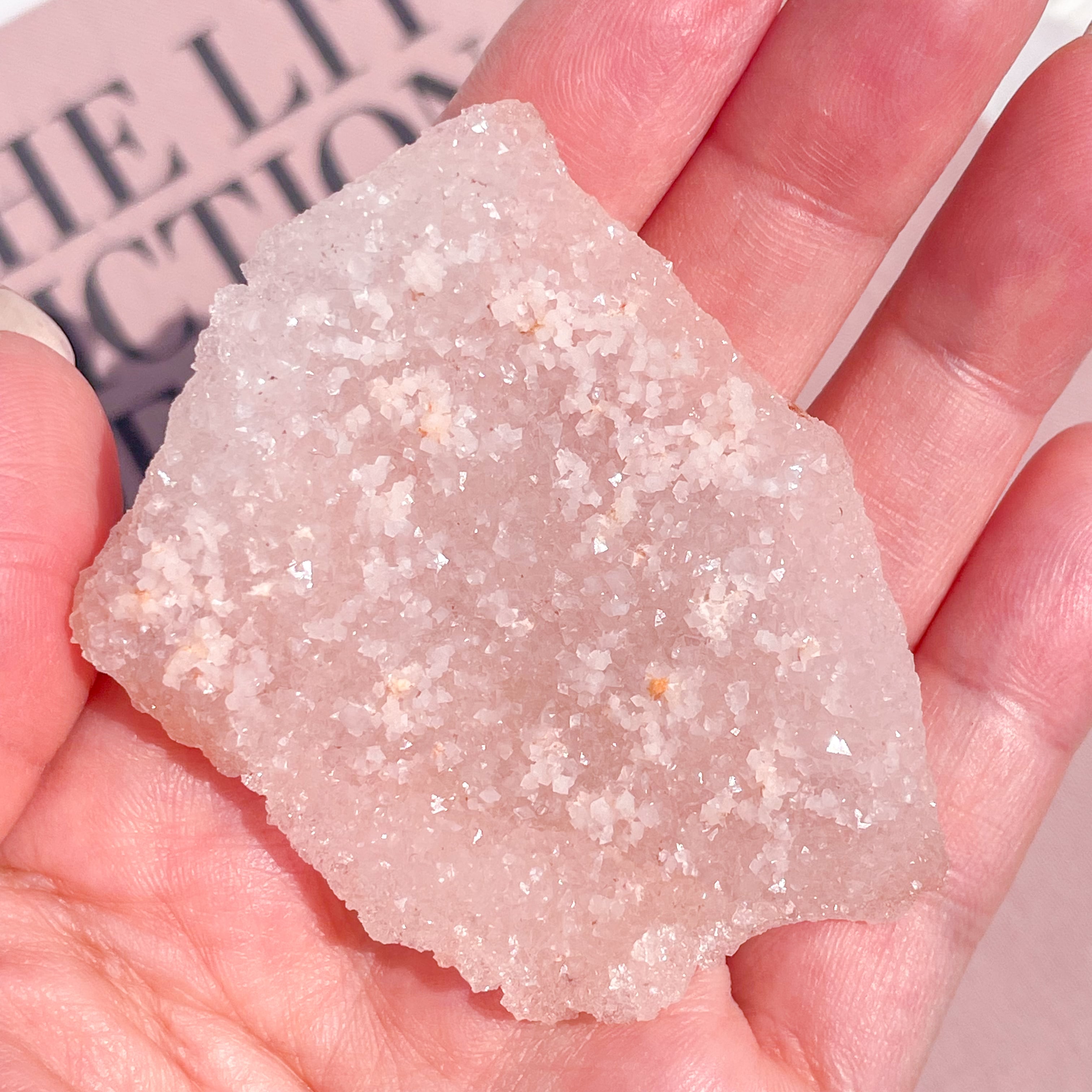 Pink & Red Sugary Apophyllite 7 ✧ ピンク&レッド シュガー