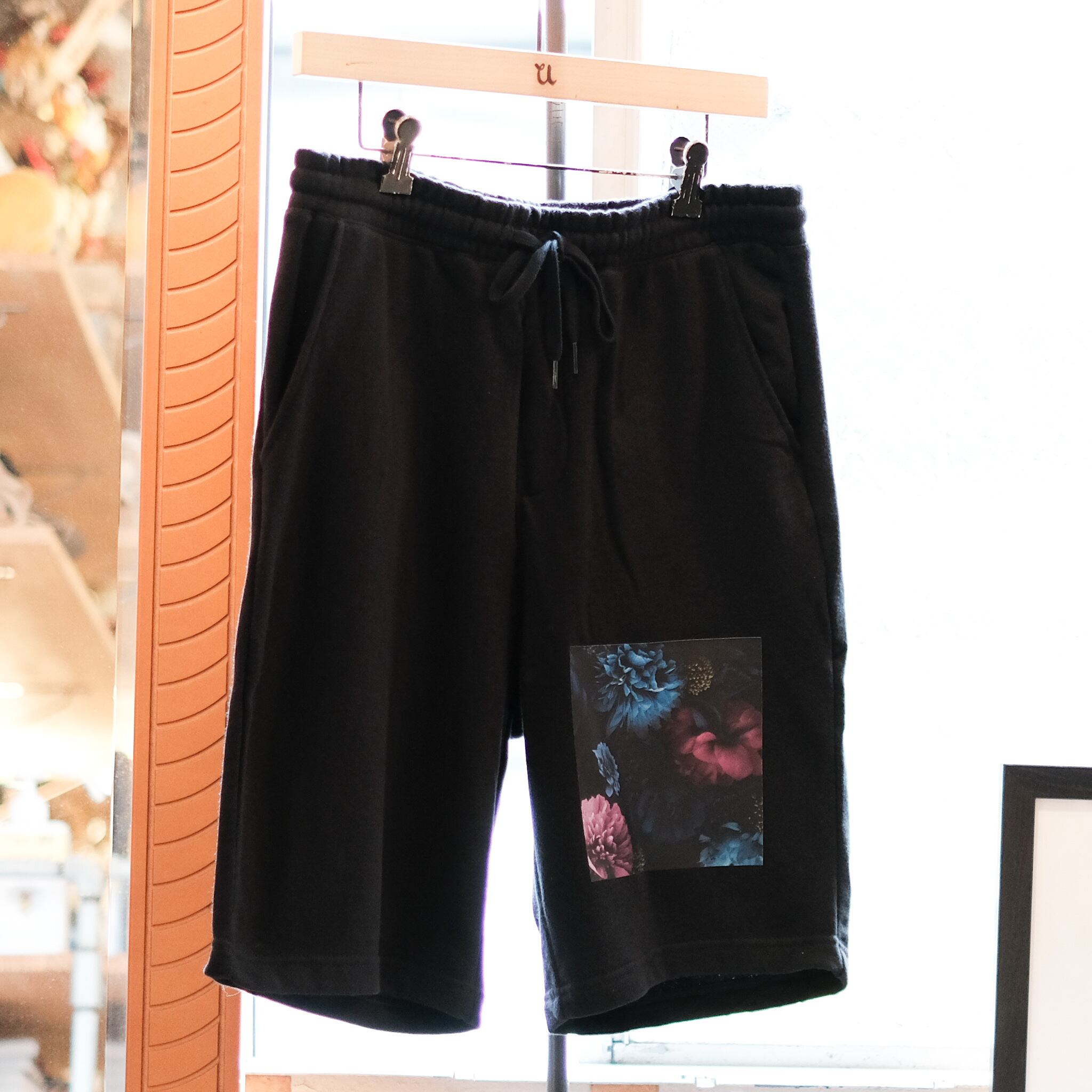 Blue Flower Half Pants | RatHearts