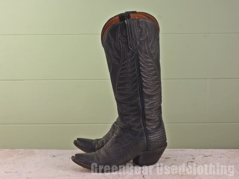 Vintage Ashen Flame Zip-up Heel Boot ブーツ | Pay ID