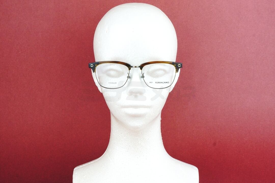 999.9×FERRAGAMO メガネ SF9004N 261 コラボモデル アジアンフィット