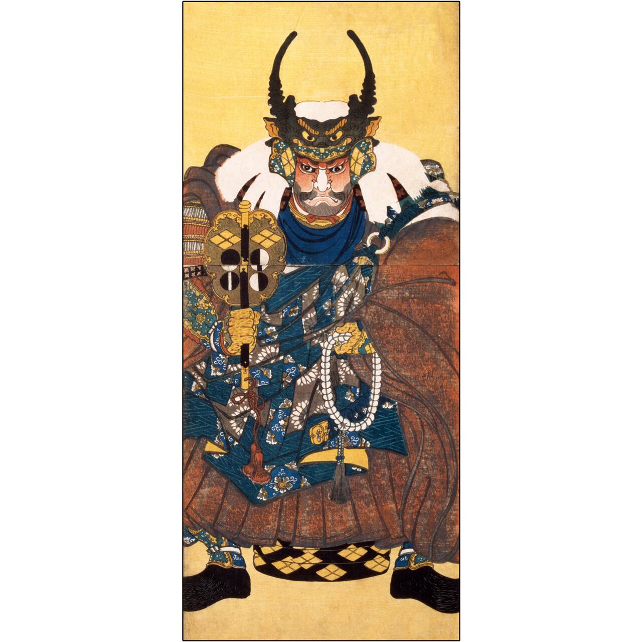 東方　複製色紙　武田大膳大夫晴信入道信玄　 色紙 墨絵風イラスト 武田大膳大夫晴信入道信玄 | PAY ID