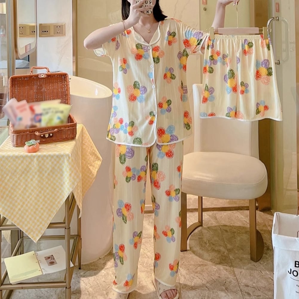 豪華な部屋着　可愛い パジャマ レディース セットアップ ルームウェア 春夏秋 部屋着