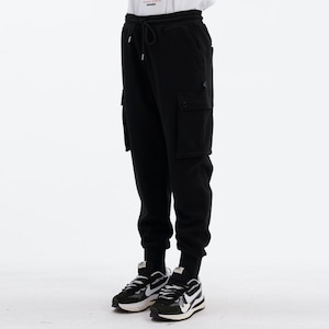 送料無料 【HIPANDA ハイパンダ】レディース ボーイズ スウェットパンツ WOMEN'S SWEAT PANTS / BLACK