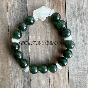 ●ブレスレットNo.24(アゼツライト・ガーデンクォーツ・アベンチュリン)