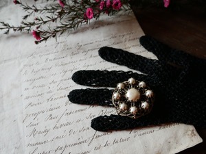 フランスアンティーク ジュエリー ブローチ パール