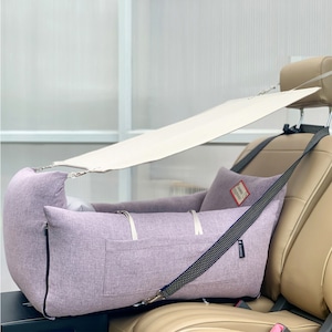 All-Round L Driving Kit【Light Purple】with shade screen / Dugroo / Dog Car Seat / 日本未入荷