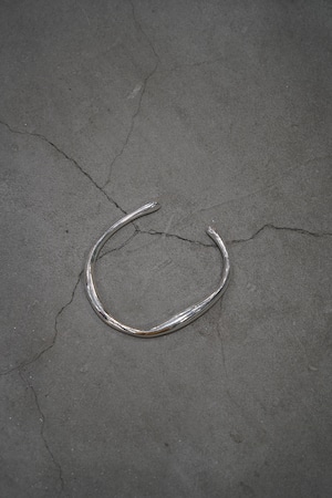 Addiction silver 925  bracelet  " Curved"