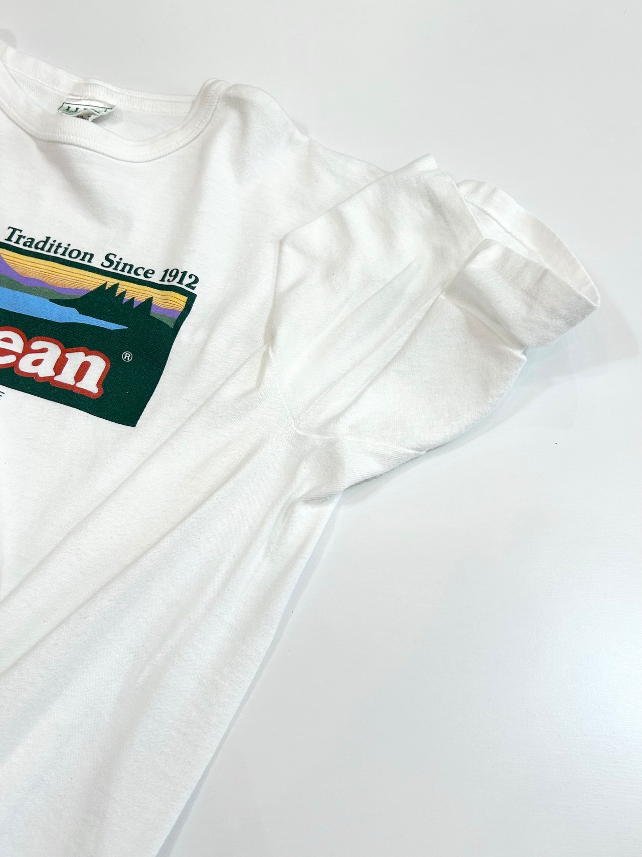 80s L.L.Bean×Champion W-NAME Tee MADE IN USA  Size XL