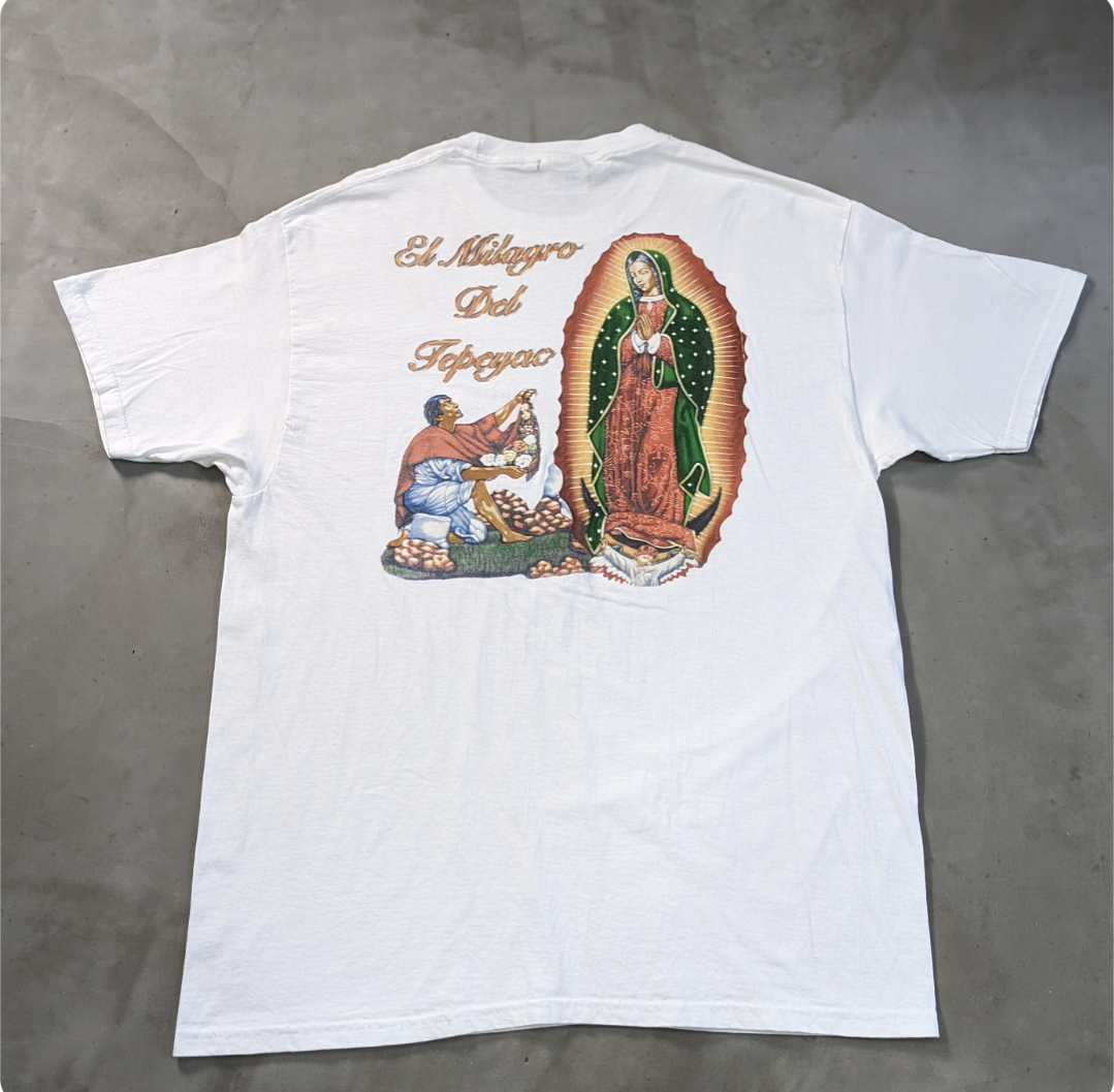 el milagro de tepeyac print tee 小岩店