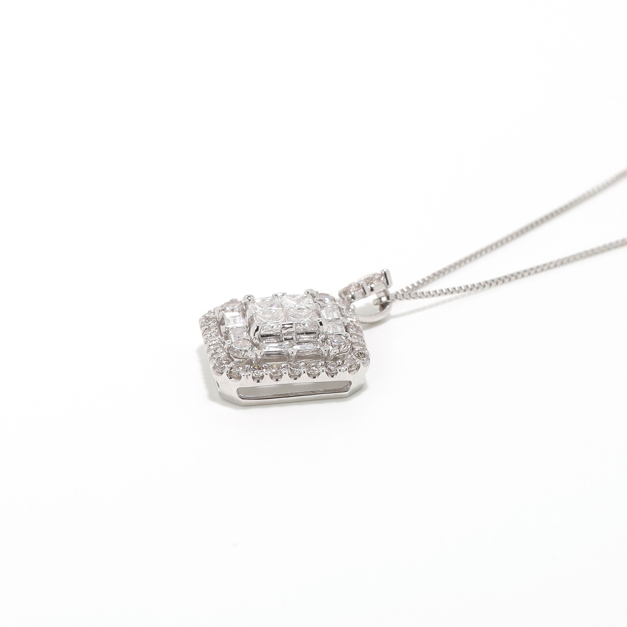 ダイヤモンド デザインペンダント pt / 1.500ct
