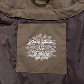 Eddie Bauer エディーバウアー ダウンライナー付き コットンナイロン ステンカラーコート サイズ M /スプリングコート/ベージュ系/レディース