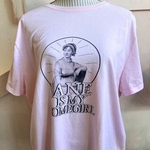 "JANE IS MY HOMEGIRL" pink used T-shirts