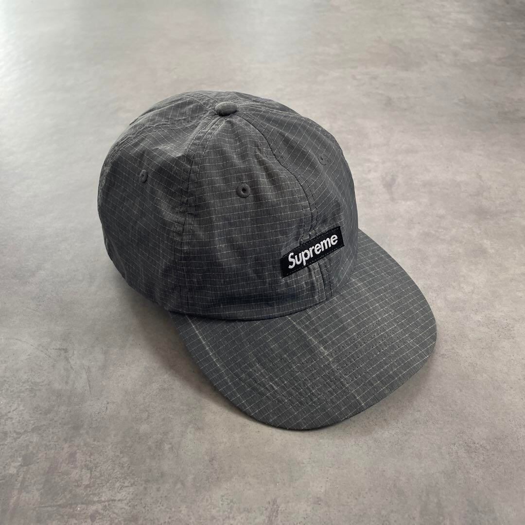 21SS supreme Faded Ripstop 6-Pane GRY