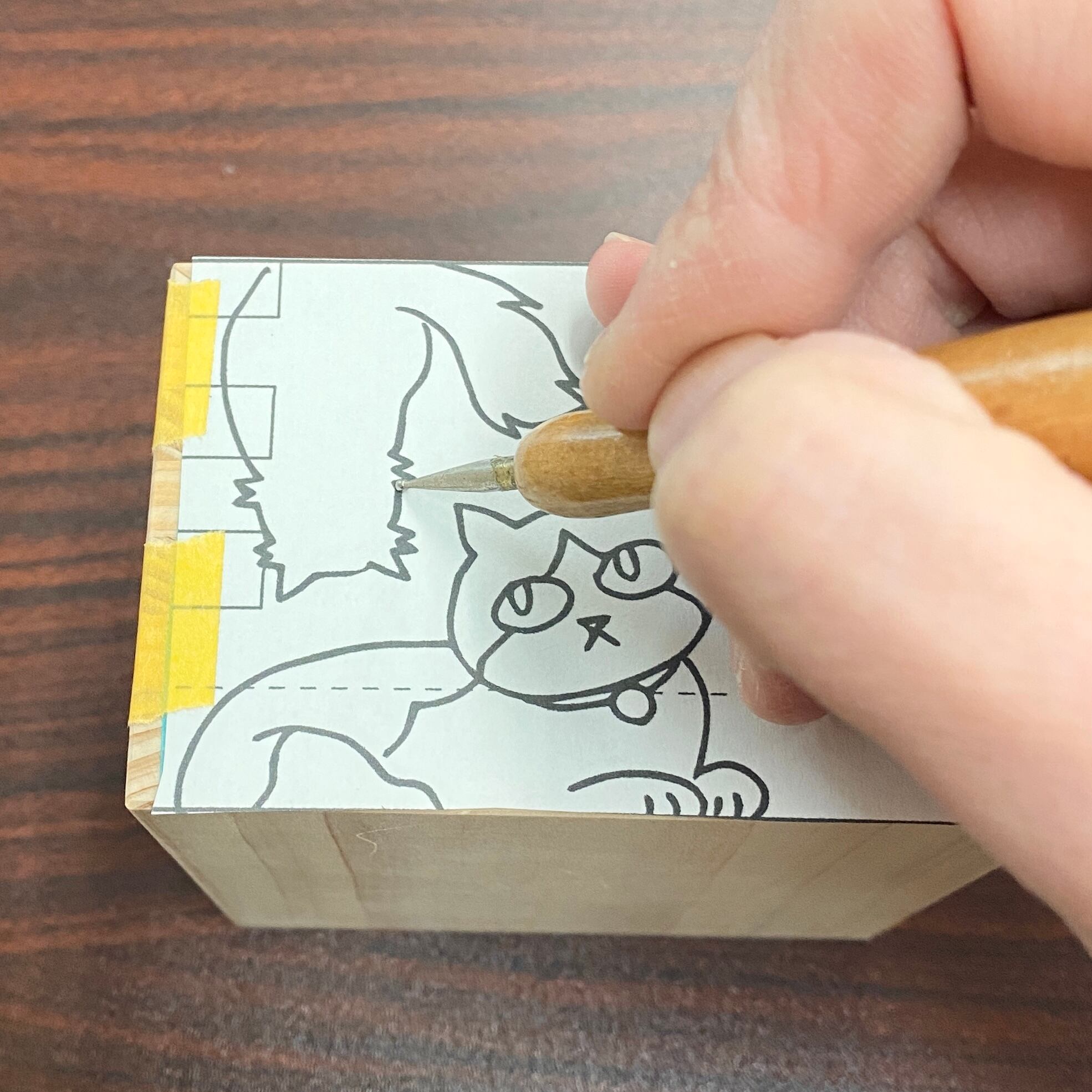 【送料無料】猫まみれの一合枡キット