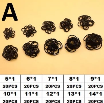 高品質 スペア Oリング セット【送料無料】【NBR ニトリル】【復活