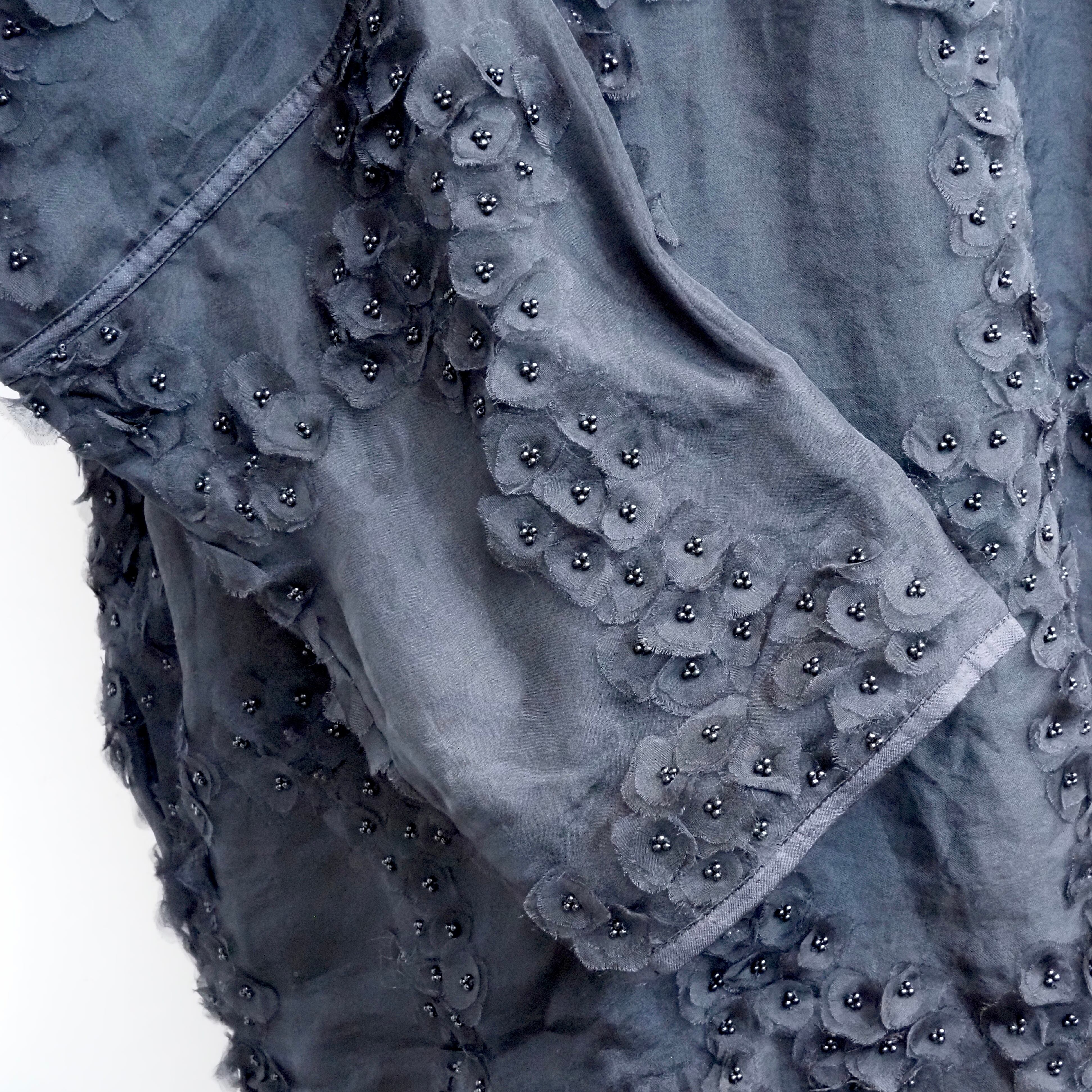 BUNON/Flower Layered SilkTunic/シルクチュニック