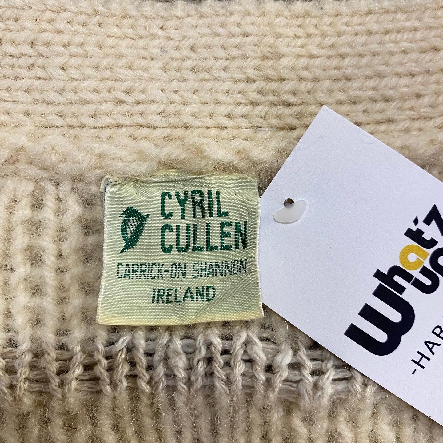 希少 vintage Cyril Cullen ニット HOOKED 80s Cyril Cullen wool knit cardigan | What'z up