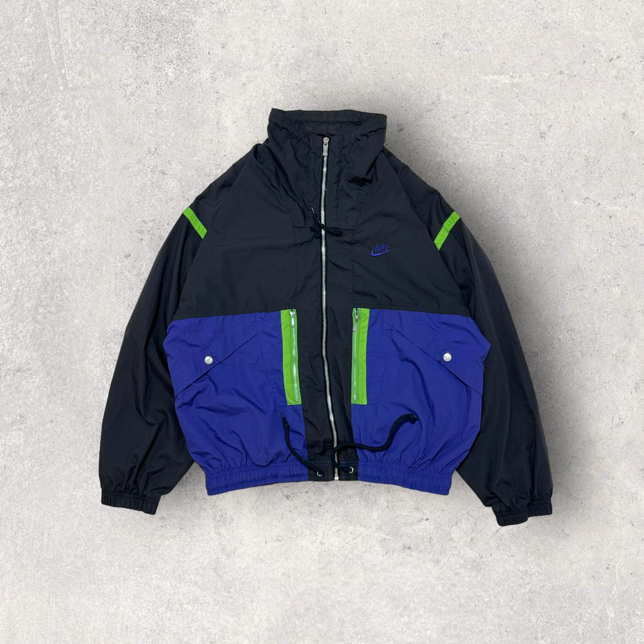 "00's NIKE" cross training nylon jacket