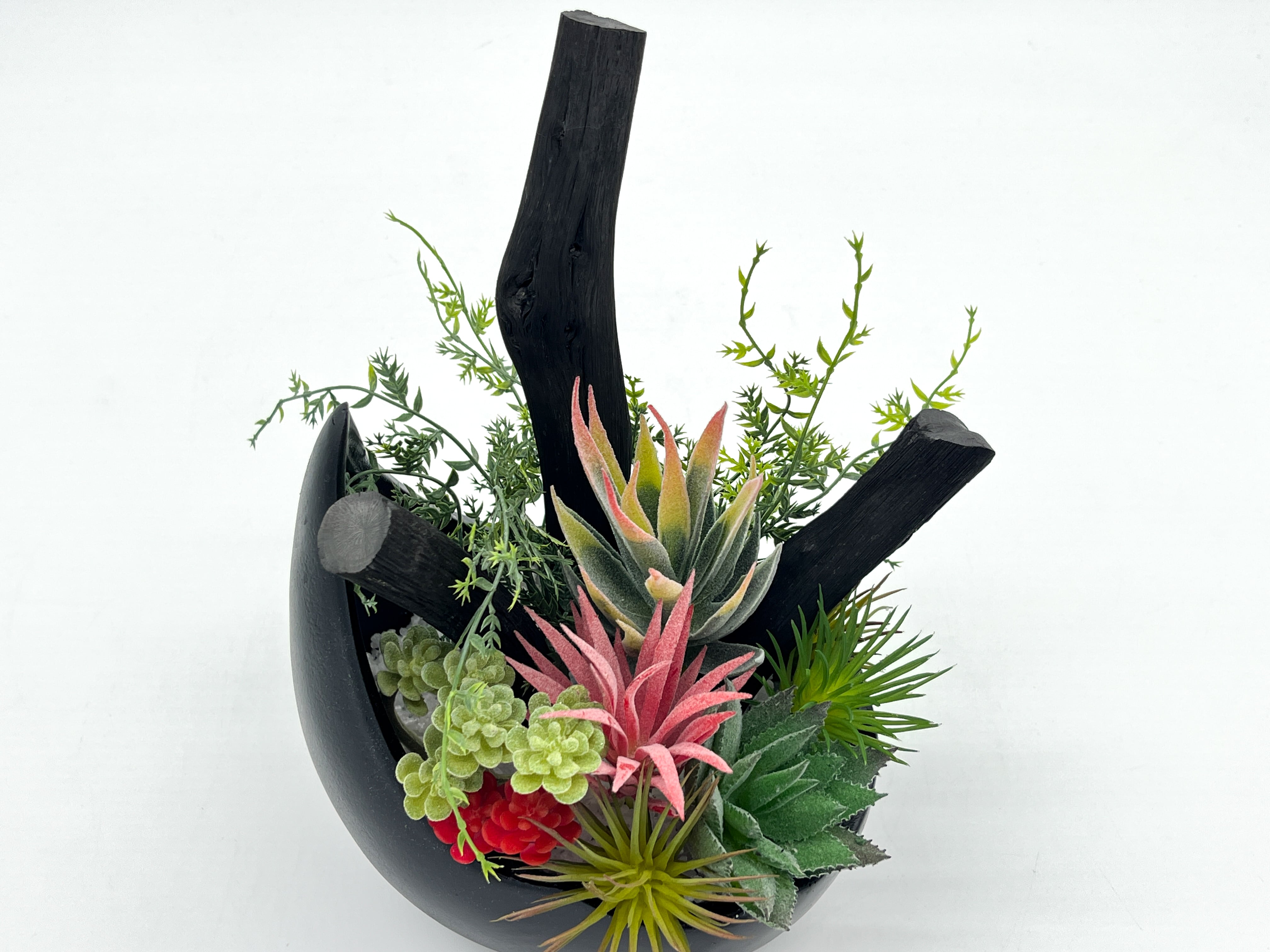 紀州備長炭 インテリア 『三日月』 type A 置物 オブジェ 消臭 調湿